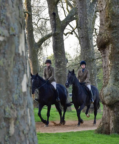 Riding on Bridle Trail in NE Hyde Park